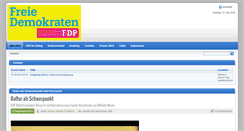 Desktop Screenshot of fdp-kreis-badkreuznach.de